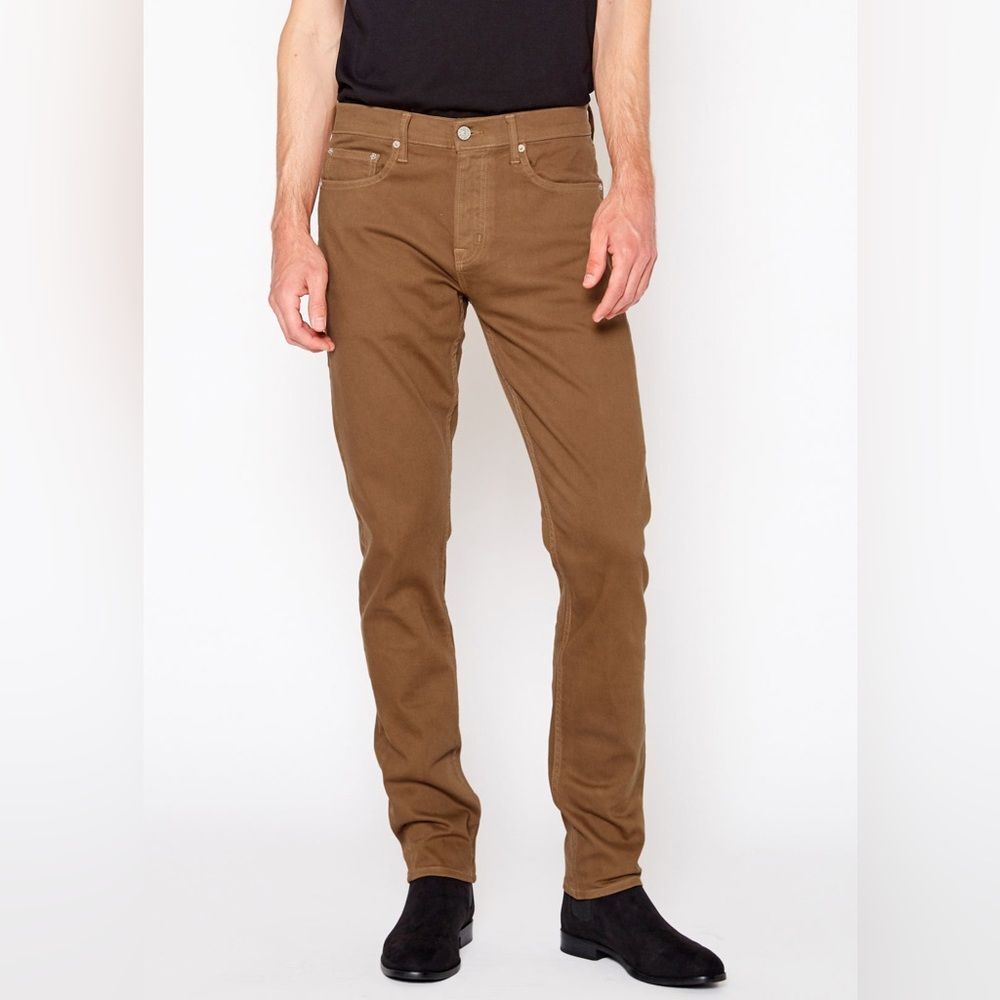 NOEND Denim Men’s Brooklyn Stretch Slim Fit Brown Jeans- Size 33/30